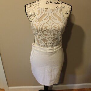 BEBE White Dress size Medium